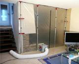 Staubschutzwandsystem Zipwall,