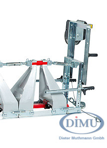 Endeinheit mit Handseilwinde