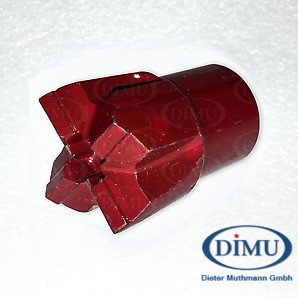 Kreuzkrone rot 22 mm mittlerer Konus