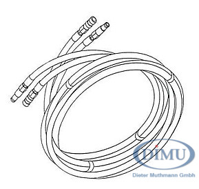 ICS Hydraulikschlauch 7 mtr.