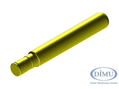 Pin für Umlenkrolle mit Rillenkugellager