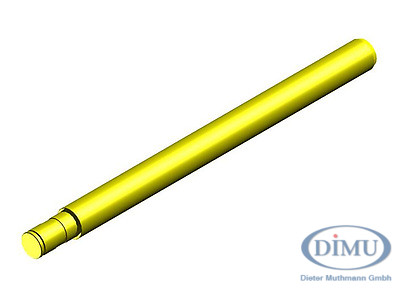 Pin für Umlenkrolle mit Rillenkugellager