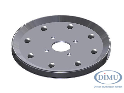 Umlenkrolle 320 mm HL-Lager aus Blech