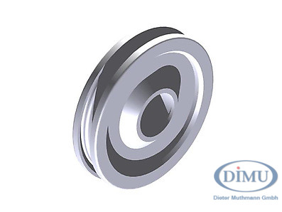 Umlenkrolle 200 mm Kunststoff SKL