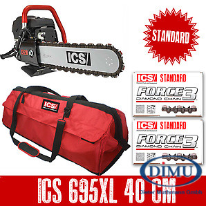 Diamantkettensäge ICS 695XL 40cm Paket