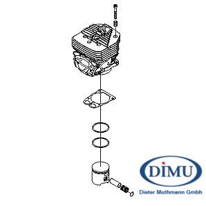Zylinder-/Kolbensatz, kpl. ICS 695XL
