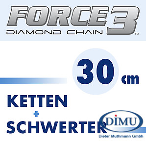 F3 Diamantketten / Schwert 30 cm