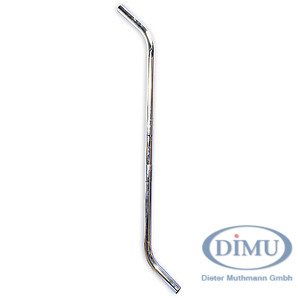 Handrohr S-förmig, 2-teilig f. RK 30/60