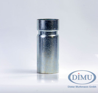 Metallbehälterstutzen 50/50 mm