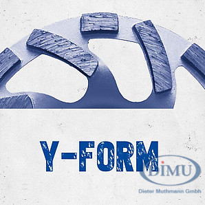 Diamant Schleiftöpfe wechselverzahnte Segmente