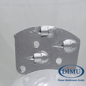 Dia. Schleifschuh PKD Viertel links