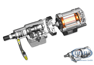 Bohrmotor Typ BBM33 extra