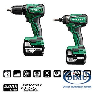 Combo Kit Akku-Bohr+Schlagschrauber