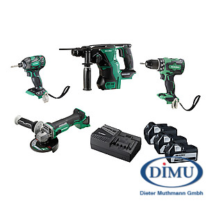 4er Combo Schlagschr/Bohrschr/WS/Hammer