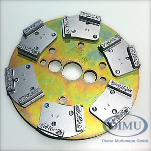 Schleifschuhe f. Bodenschleifmaschinen