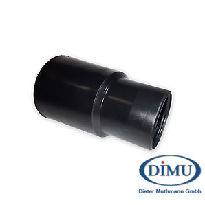 Schlauchendstück 38 mm/Stut. 38 mm kurz