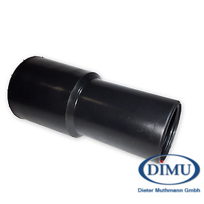 Schlauchendstück 38 mm/Stut. 38 mm lang