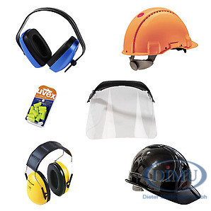 Helme und Gehörschutz