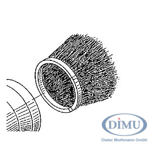 Ersatz-Bürste für Absaugstutzen