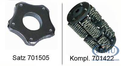 Trommel für FR200 mit Fünfkant-Lamellen