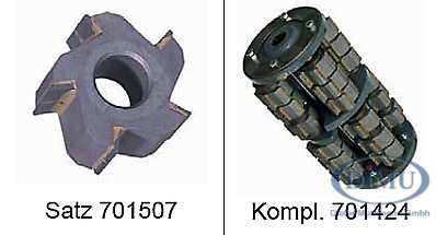 Trommel mit Schällamellen 42x22mm
