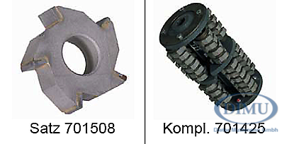 Trommel mit Schällamellen 42x11mm
