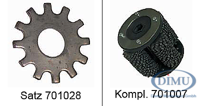 Trommel mit Strahlenlamellen VA10