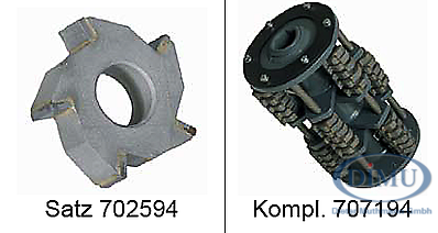 Trommel mit Schällamellen 42x11mm