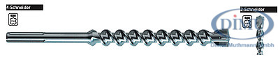 SDS-MAX Hammer-Bohrer 4-schneidig