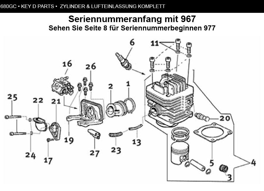 ersatzteilzeichnung