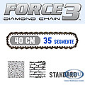 F3 Diamantkette 40 cm STANDARD
