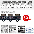 F4 Diamantkette 63cm CROSSLINK